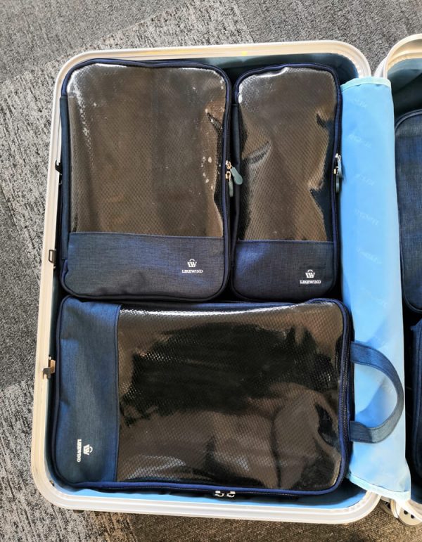 travel luggage organizer three sizes